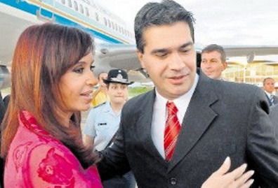 Cristina Kirchner Jorge Capitanich