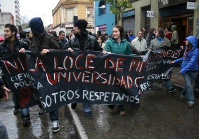 Estudiantes chile protestas