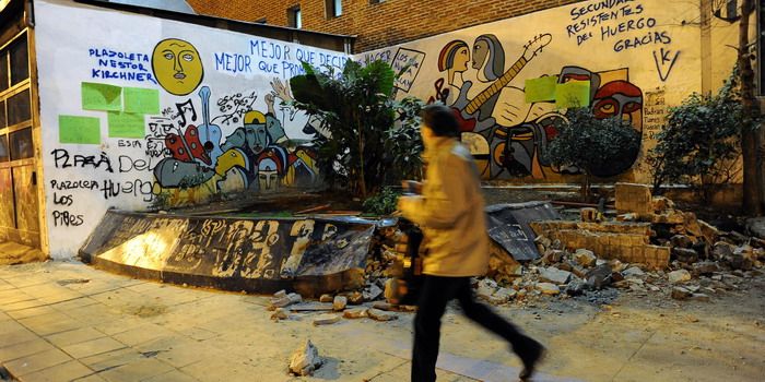 Plaza nestor kirchner NOTA