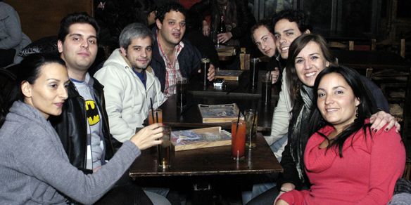 Lorena, Martín, Omar, Omar, Raúl, Darío, Andrea y Verónica
