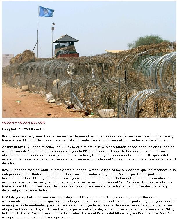 Fronteras peligrosas