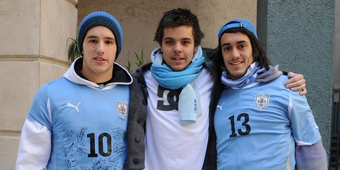 Hinchas Uruguayos - Copa America - NOTA