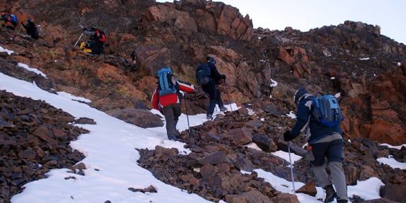 Expedición cerro San Bernardo