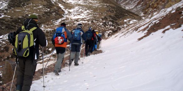 Expedición cerro San Bernardo 1
