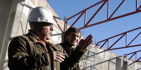 Arq. Luis Mahía y Juan Ruti