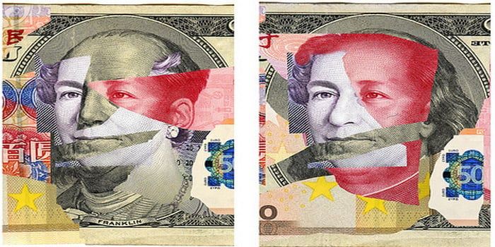 Monedas euro yuan dolar tasas de interés N