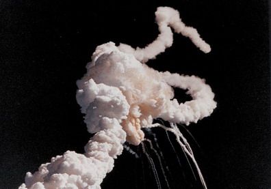 Explosión del challenger