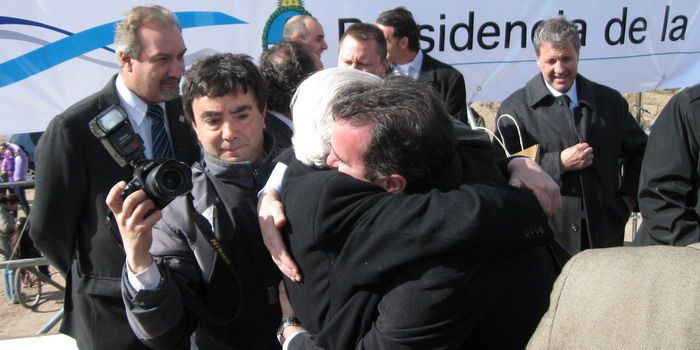 Pasip Adrián Cerroni Mario Lingua y el abrazo con Francisco Pérez N