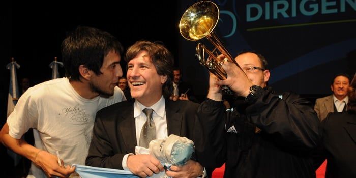 Amado Boudou en el Independencia - Nota3