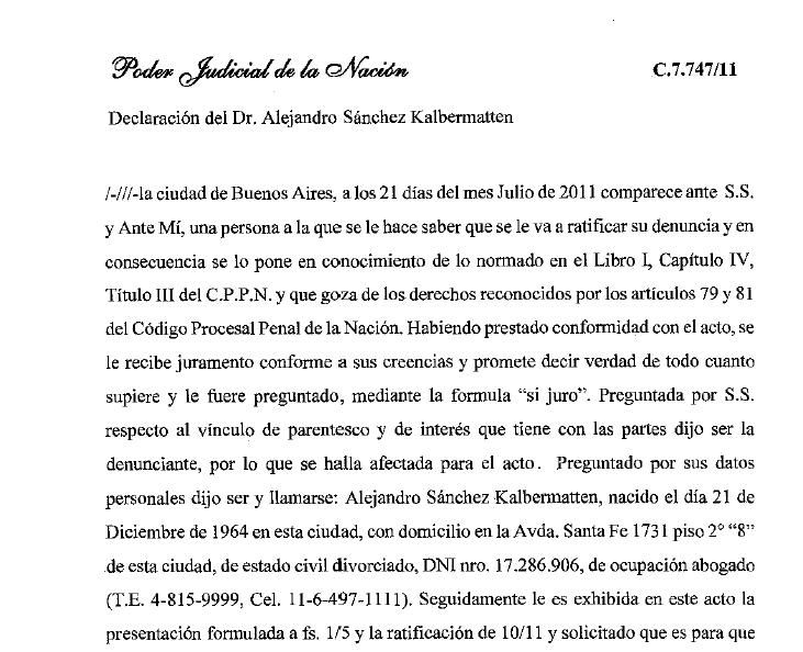 Denuncia Aguilar River