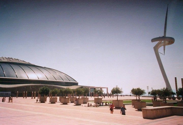 Palau saint jordi que fue pabellon olimpico - antena de telefonica
