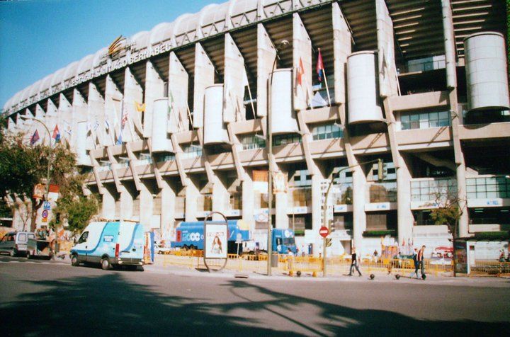 El santiago bernabeu, del realmadrid