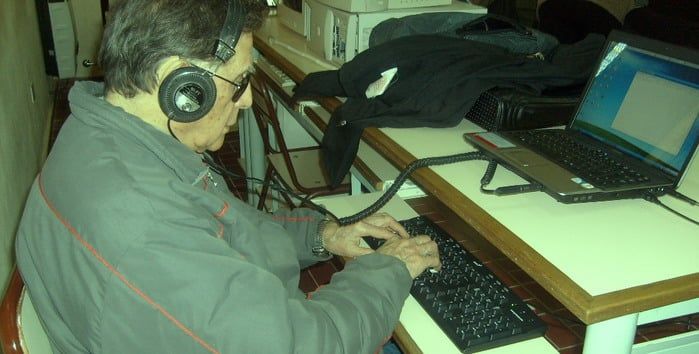 Carlos (abuelo no vidente)