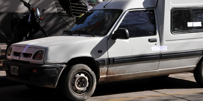 Renault Express secuestrada 2