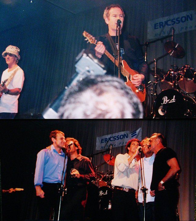 Fiesta en el hotel conrad - mcEnroe guitarra y cantana wilander, champion y b