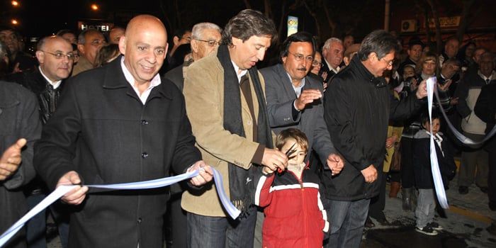 Inauguración Rotonda San Martín y Rivadavia 6 Félix Guerra