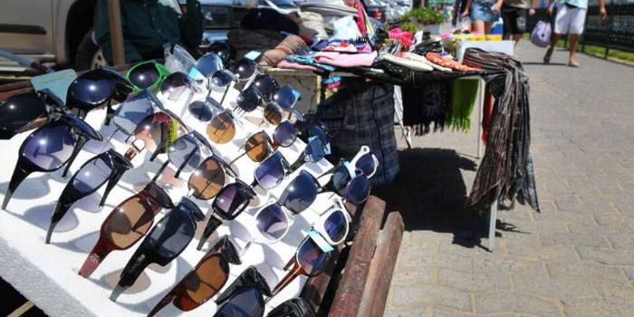 Anteojos venta callejera contrabando N