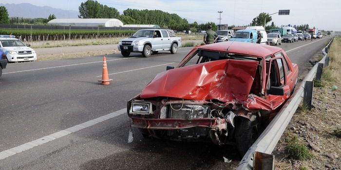 Accidente en acceso sur - Nota