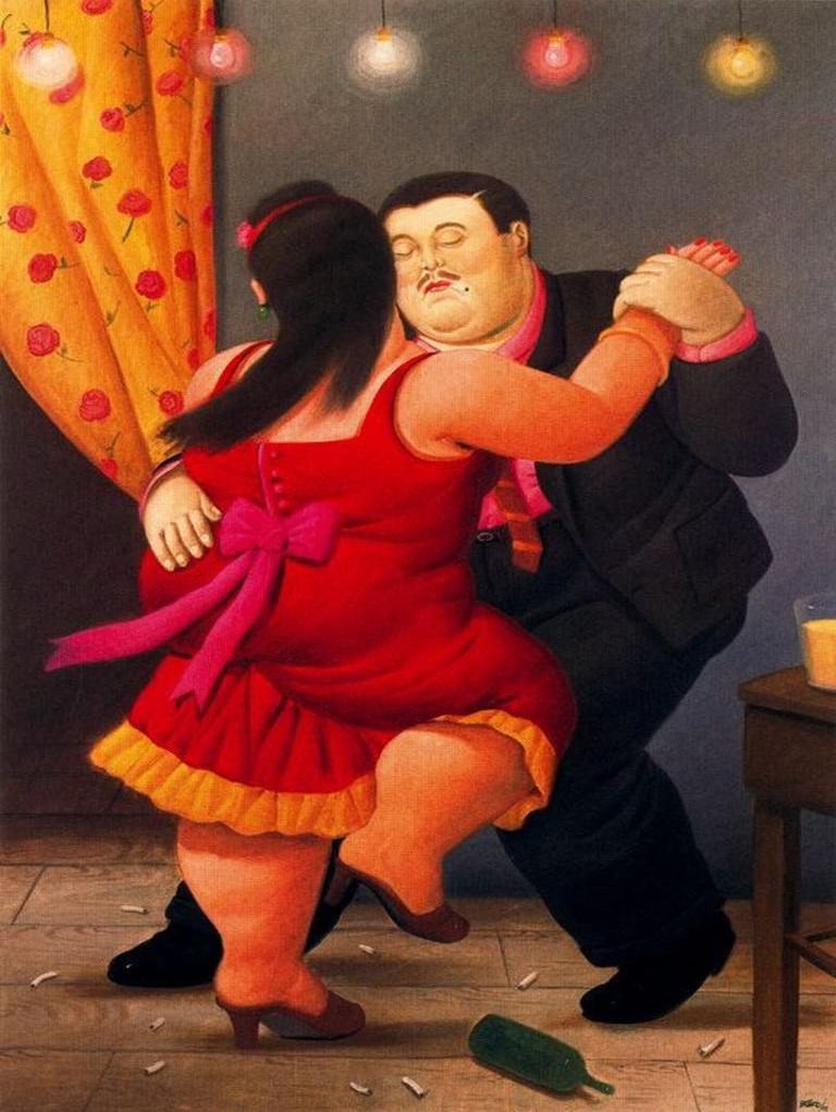 Fernando_Botero_-_Bailarines I