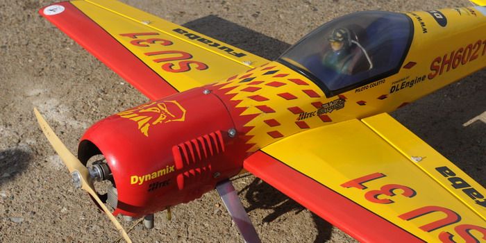 Aeromodelismo en IV Brigada - Nota