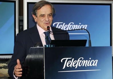 Luis Blasco Bosqued, presidente del Grupo Telefonica P