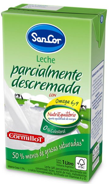SanCor leche foto vertical