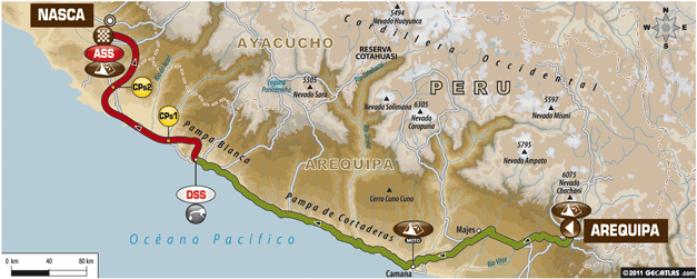 Duodécima etapa del dakar nota