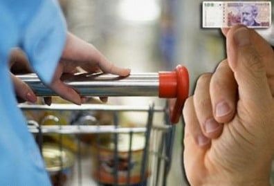Carrito supermercado inflación pesos indec P