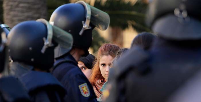 Protesta Valencia NOTA 1