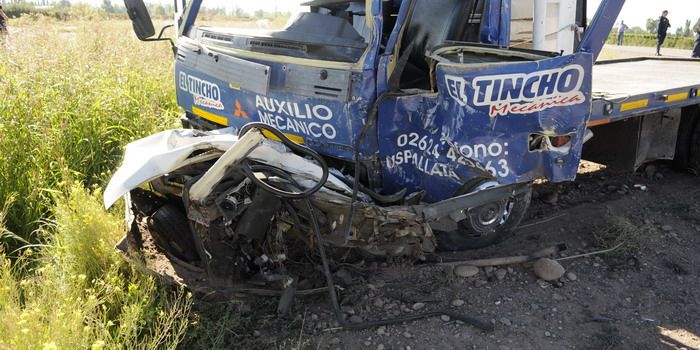 Choque frontal ruta 7 destilería - Nota4