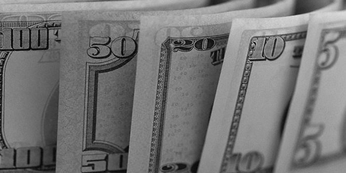 Dolar dolares N blanco y negro