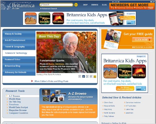 Encyclopedia britannica online