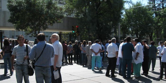 Trabajadores salud hospital central 2N