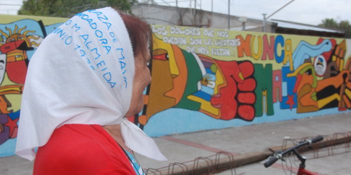 Tati de Almeyda IES del Atuel/Mural