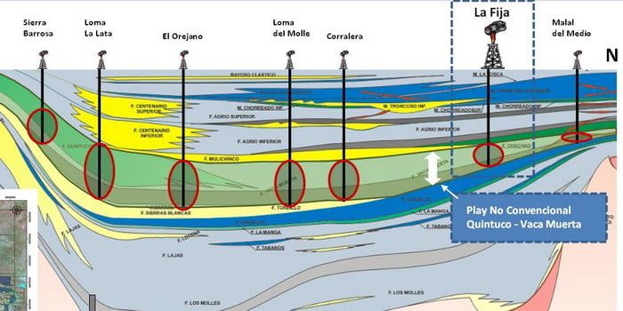 Vaca muerta petroleo
