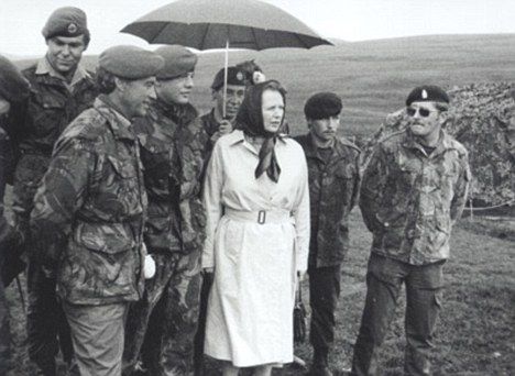 Thatcher en malvinas 1983