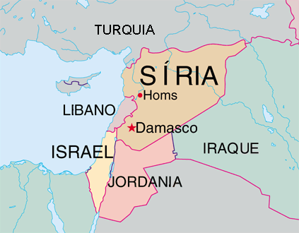 Mapa-siria