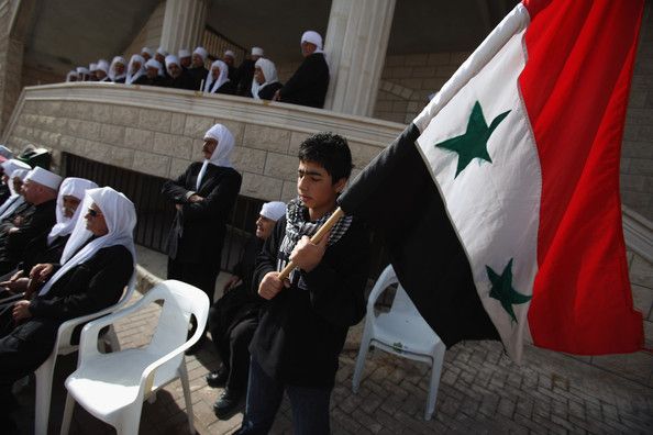 Druze+Demonstrators+March+Support+Syria+FUgUlVaqQWql