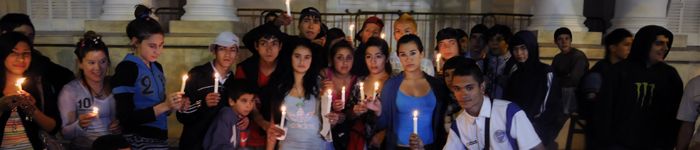 Manifestación por Franco Díaz en la Legislatura - faja3