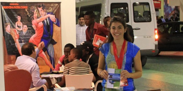 Noelia Milagros Riollo estand Angola 1 N