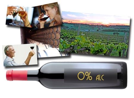 Vino sin alcohol