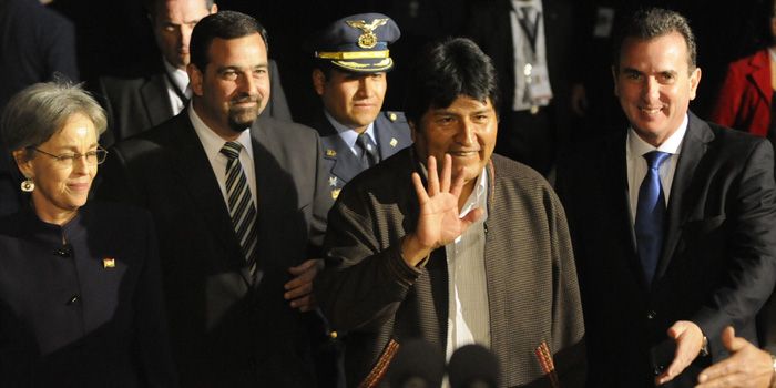 Cumbre del Mercosur - Evo Morales - Perez - Ciurca - NOTA1