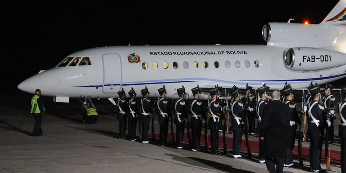 Avion Presidencial Bolivia - NOTA
