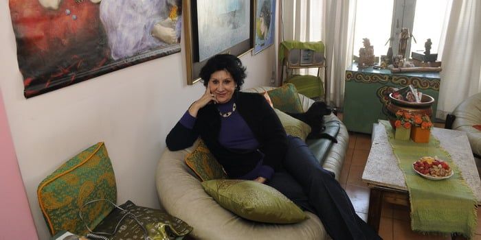 Sara Rosales en su atelier - nota11