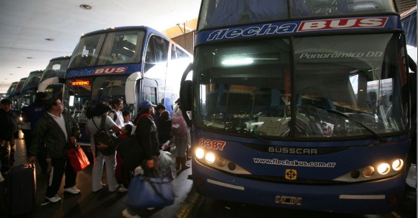 Colectivos larga distancia - pasajeros