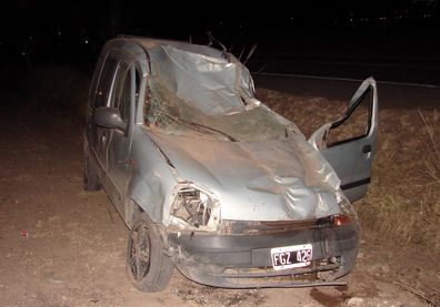 Accidente tránsito ruta caballo P