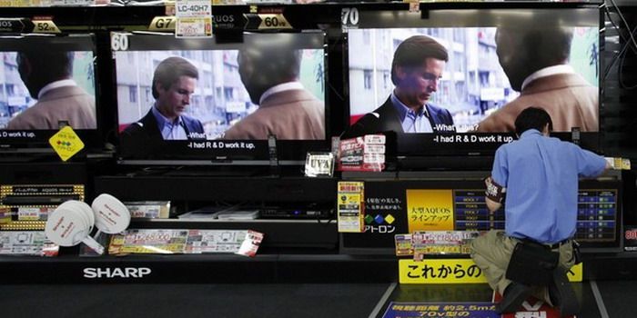 Sharp televisores economía japón N