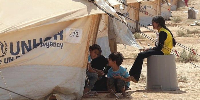Siria campamento refugiados