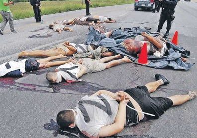 Zetas narcos México matanza P