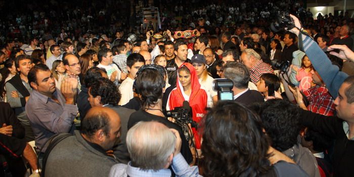 Yésica Marcos rumbo al ring N